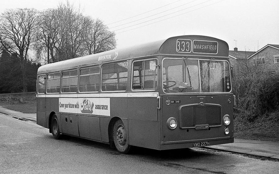  Bristol LH6L ECW (B41F) 1969 года  (фото 1 из 3)